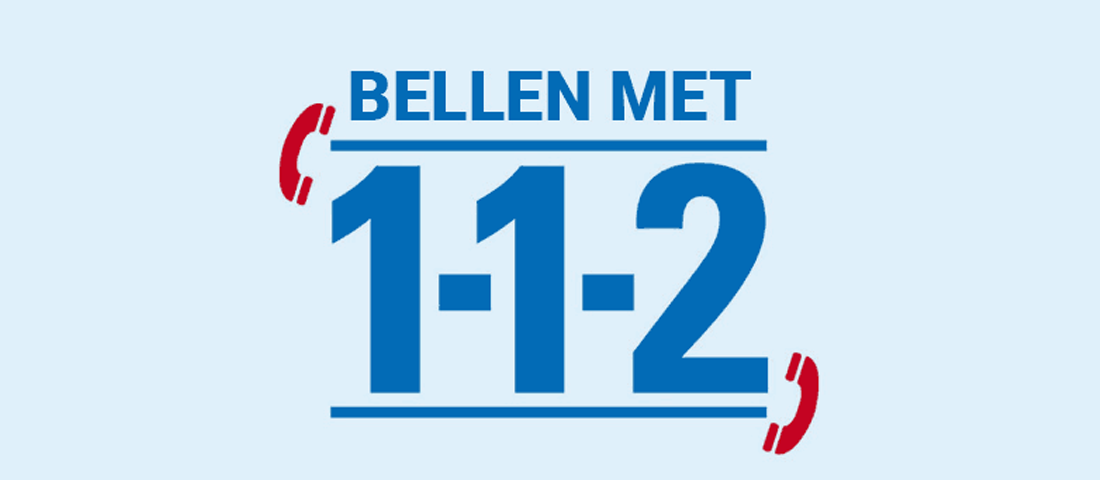 Bellen met 112 