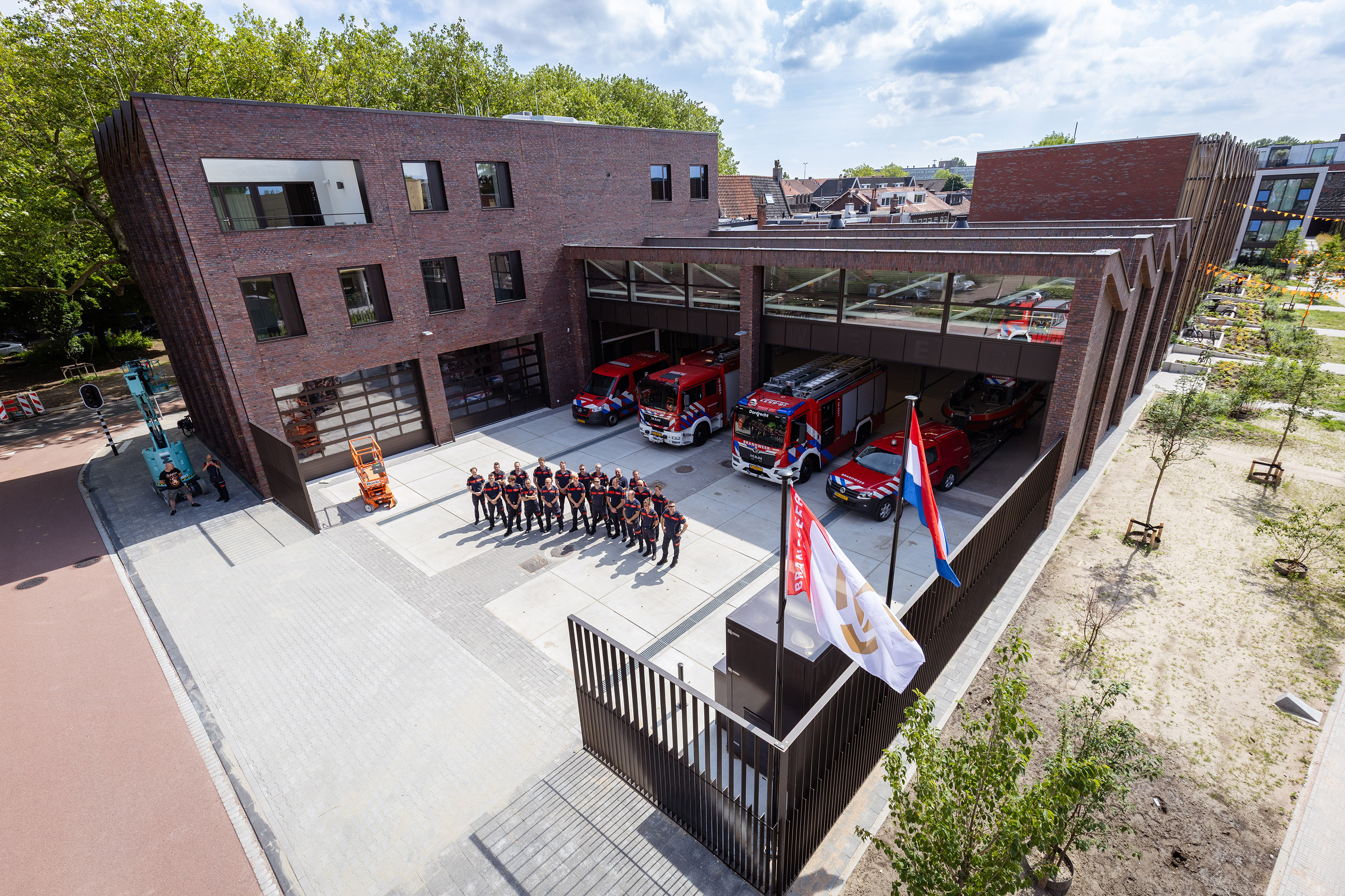 Brandweerkazerne oranjepark Dordrecht