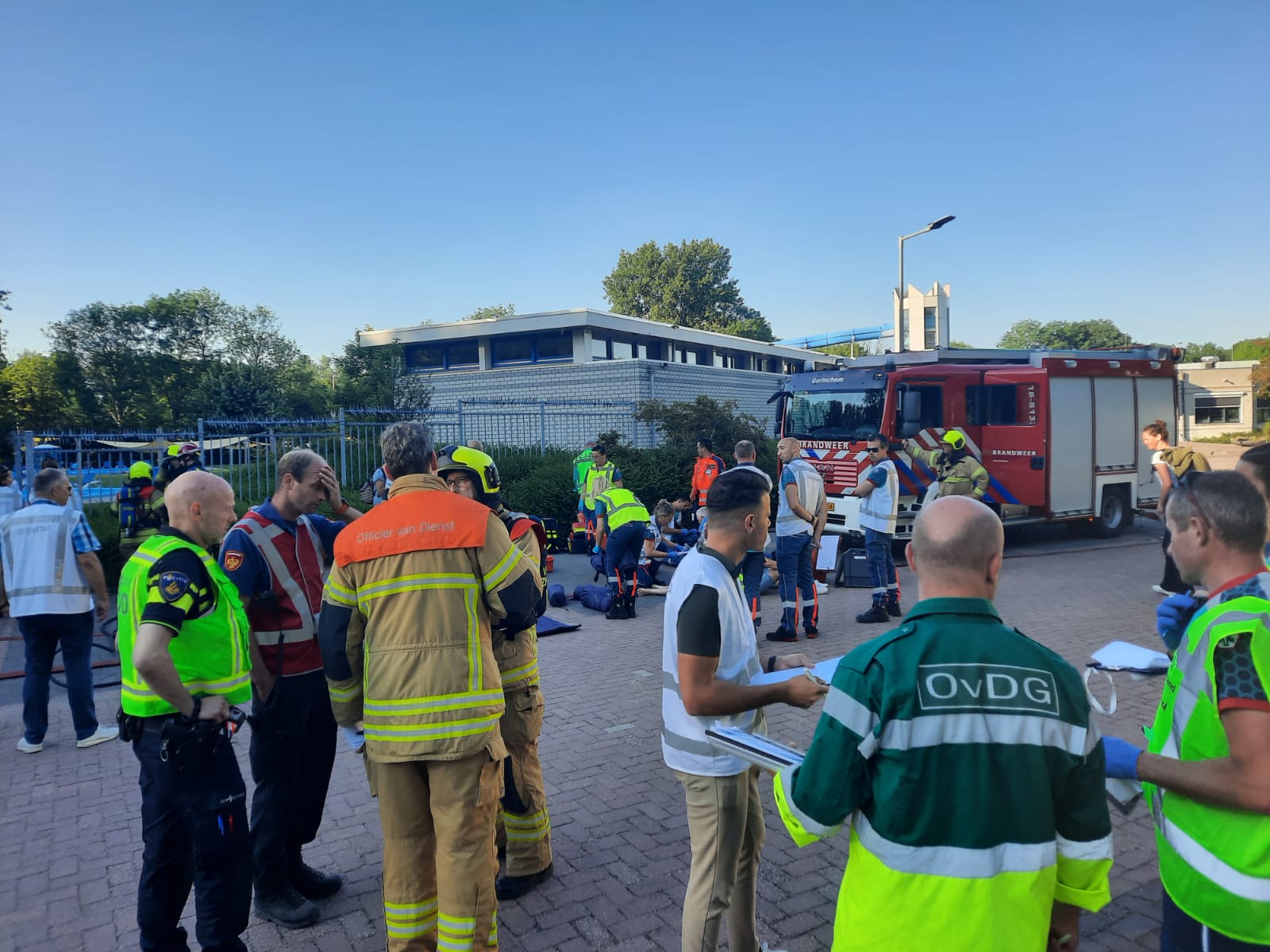 GHOR oefent met geneeskundige