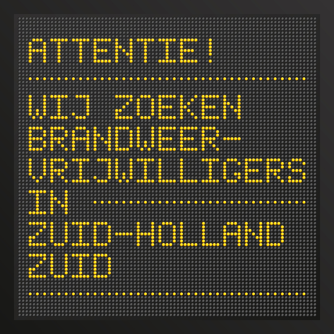 Brandweer Zuid-Holland Zuid zoekt brandweervrijwilligers